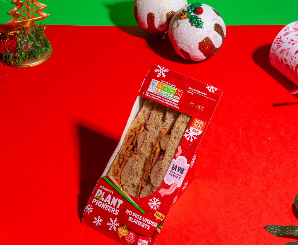 best vegan christmas sandwiches 2023 sainsburys plant pioneers