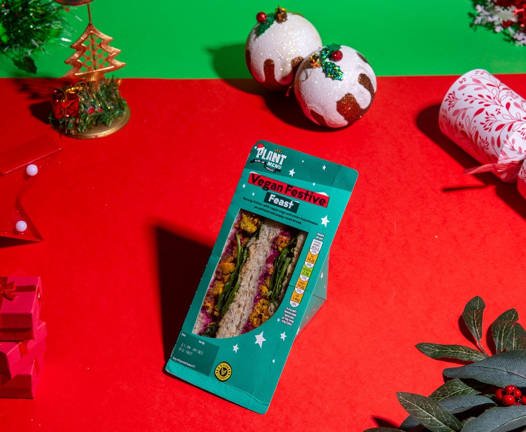 best vegan christmas sandwiches 2023 aldi plant menu