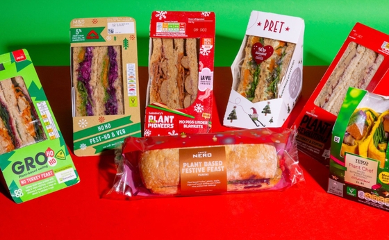 Twisted’s definitive ranking of 2023’s vegan high-street Christmas sandwiches