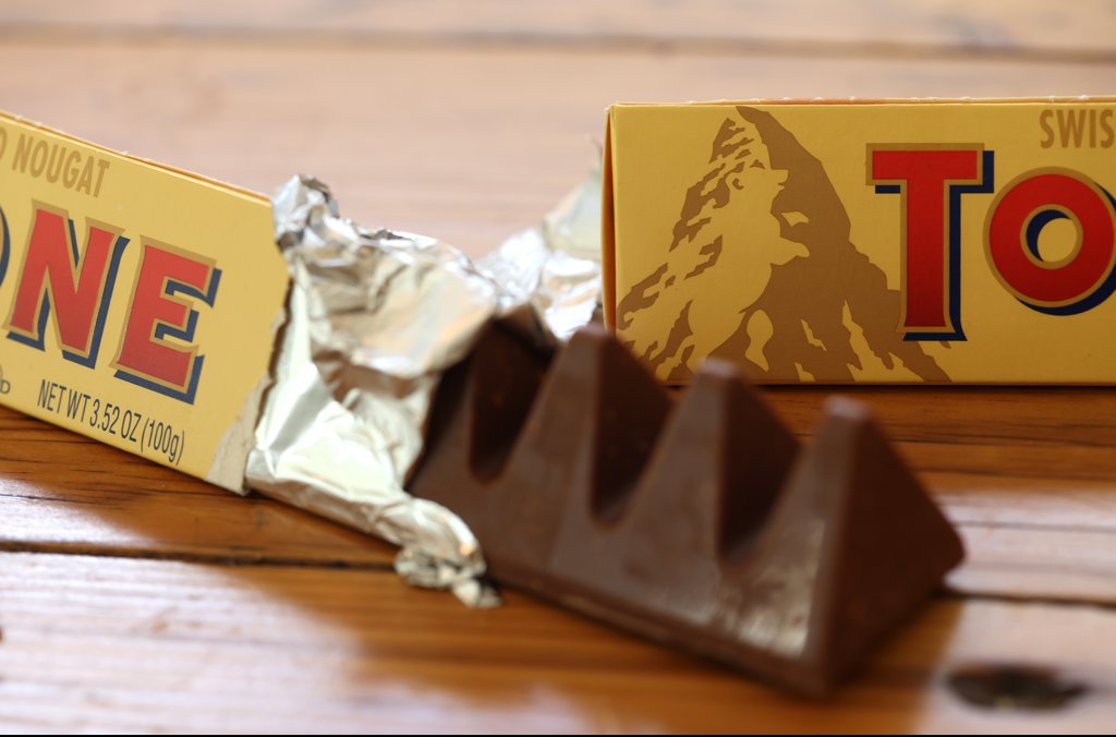 how to eat a toblerone break