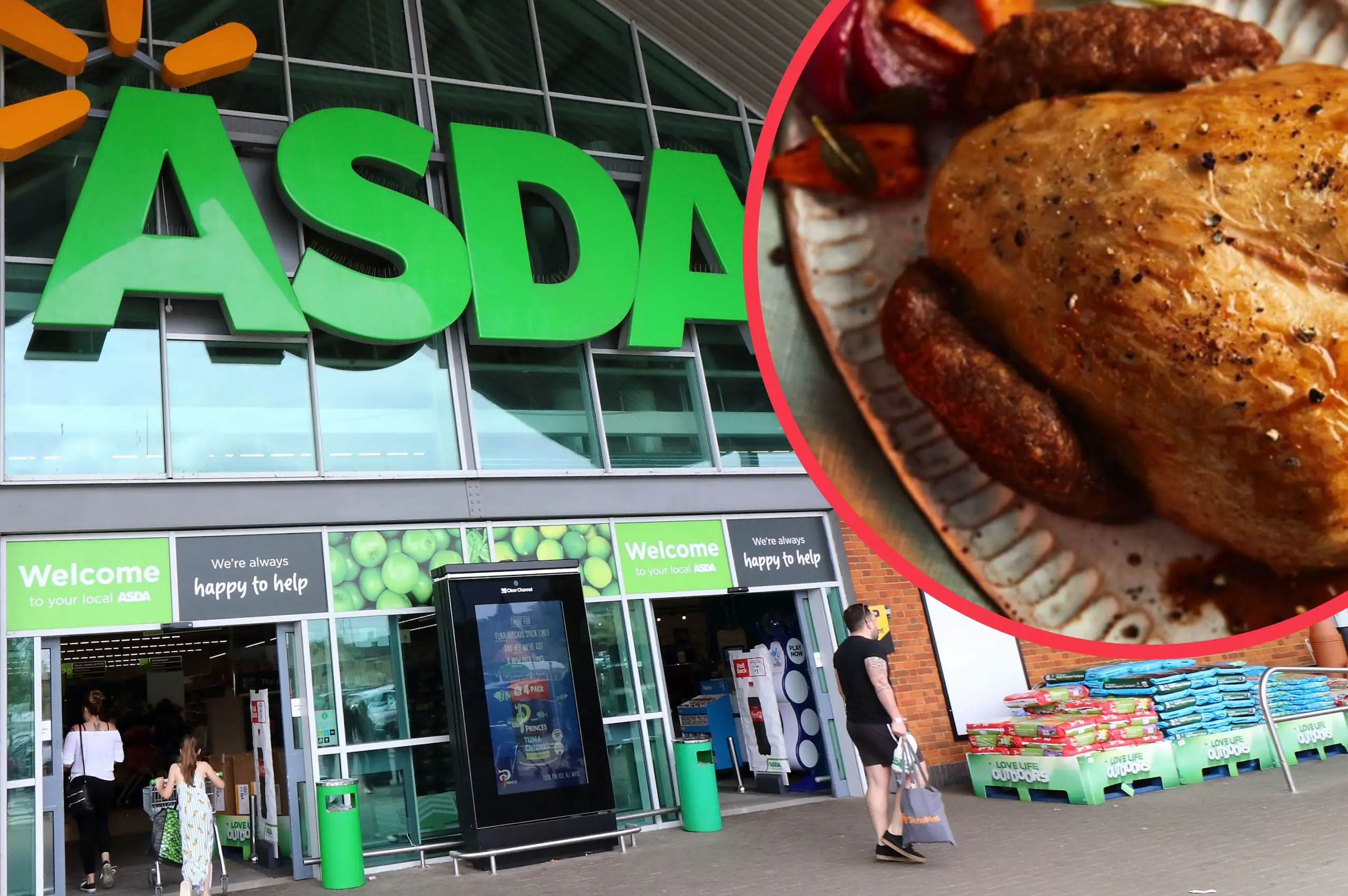 ASDA is selling a vegan centrepiece that looks exactly like a turkey this Christmas