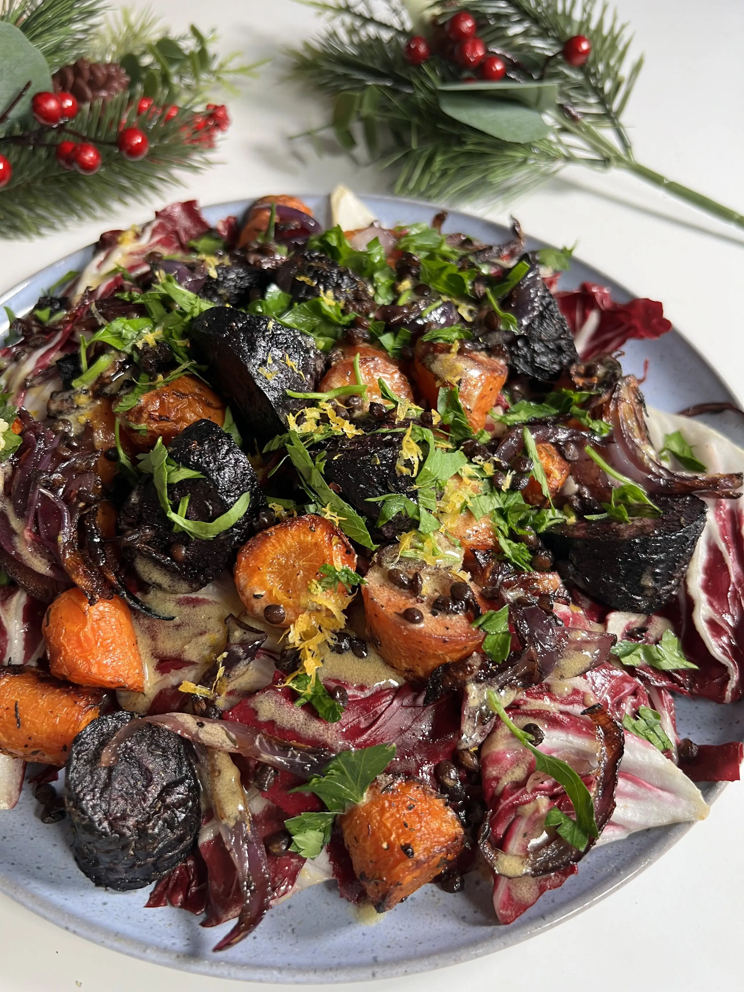 Roasted Carrot Salad