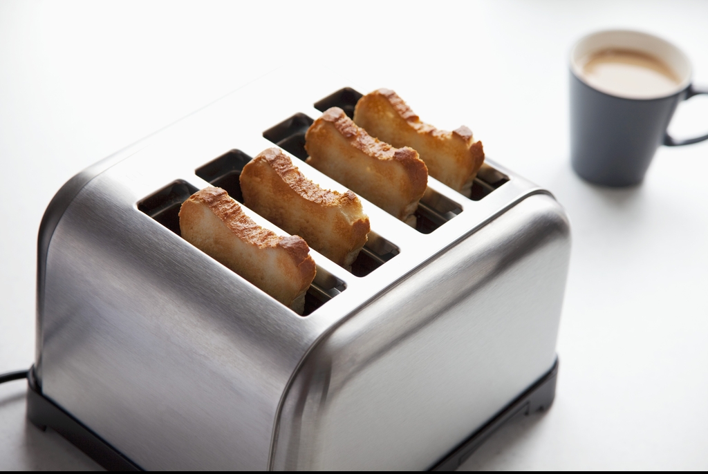 toaster tray hidden compartment crumbs