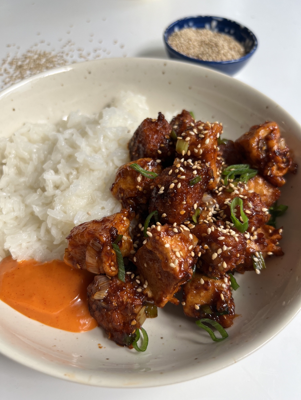 Sticky tofu