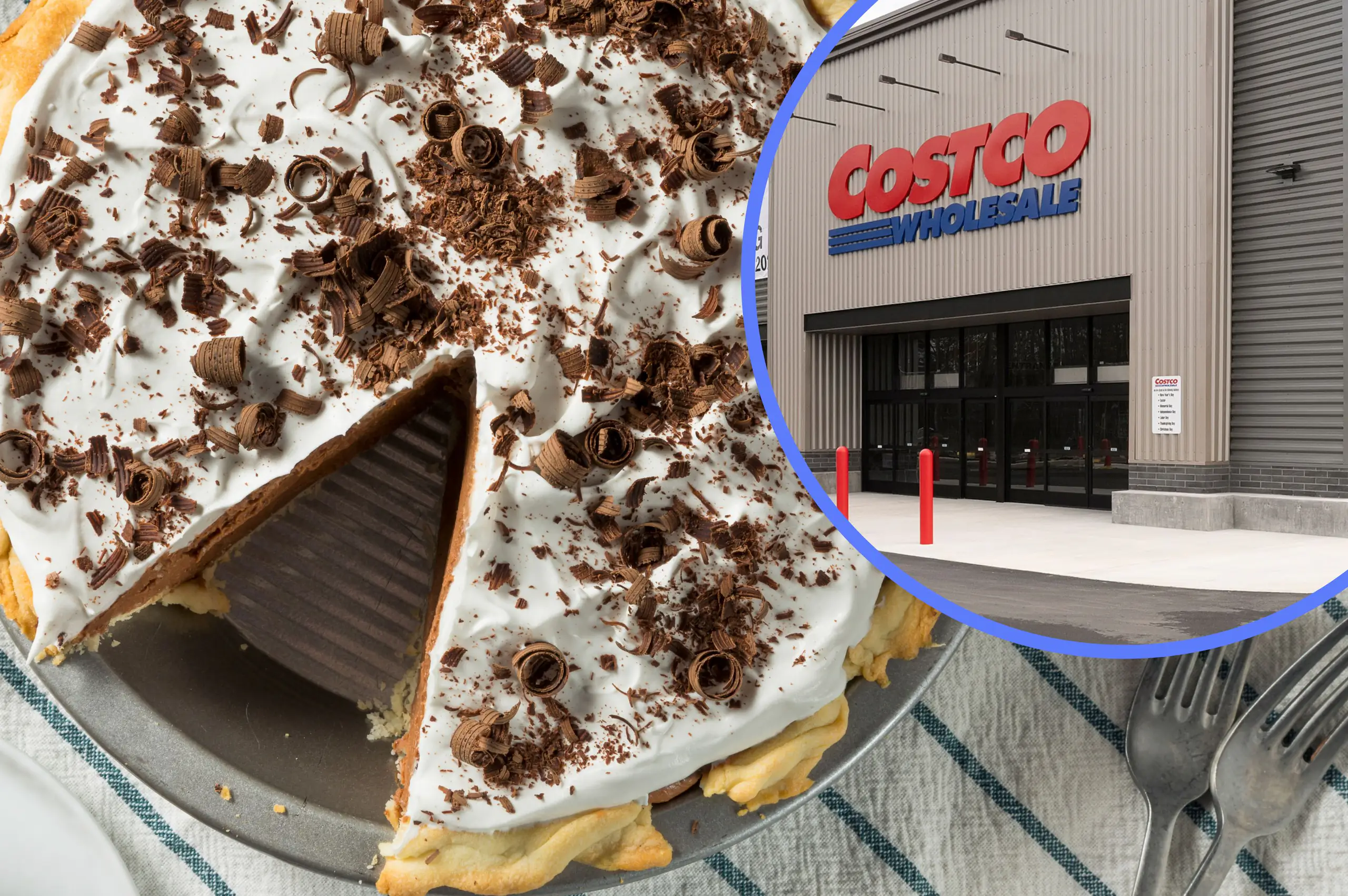 Costco drops an incredible chocolate cream pie and it's almost 2kg