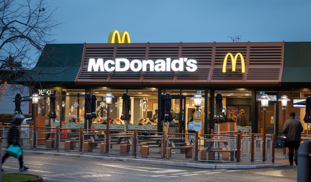 mcdonalds uk restaurant double big mac launch