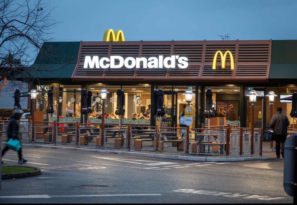 mcdonalds uk restaurant double big mac launch