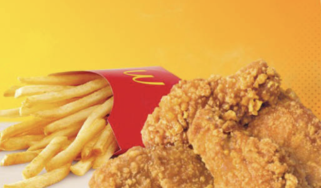 McDonalds mcwings chicken wings menus around the world