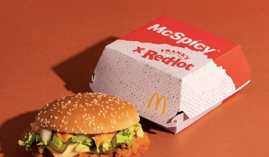 mcdonalds mcspicy redhot