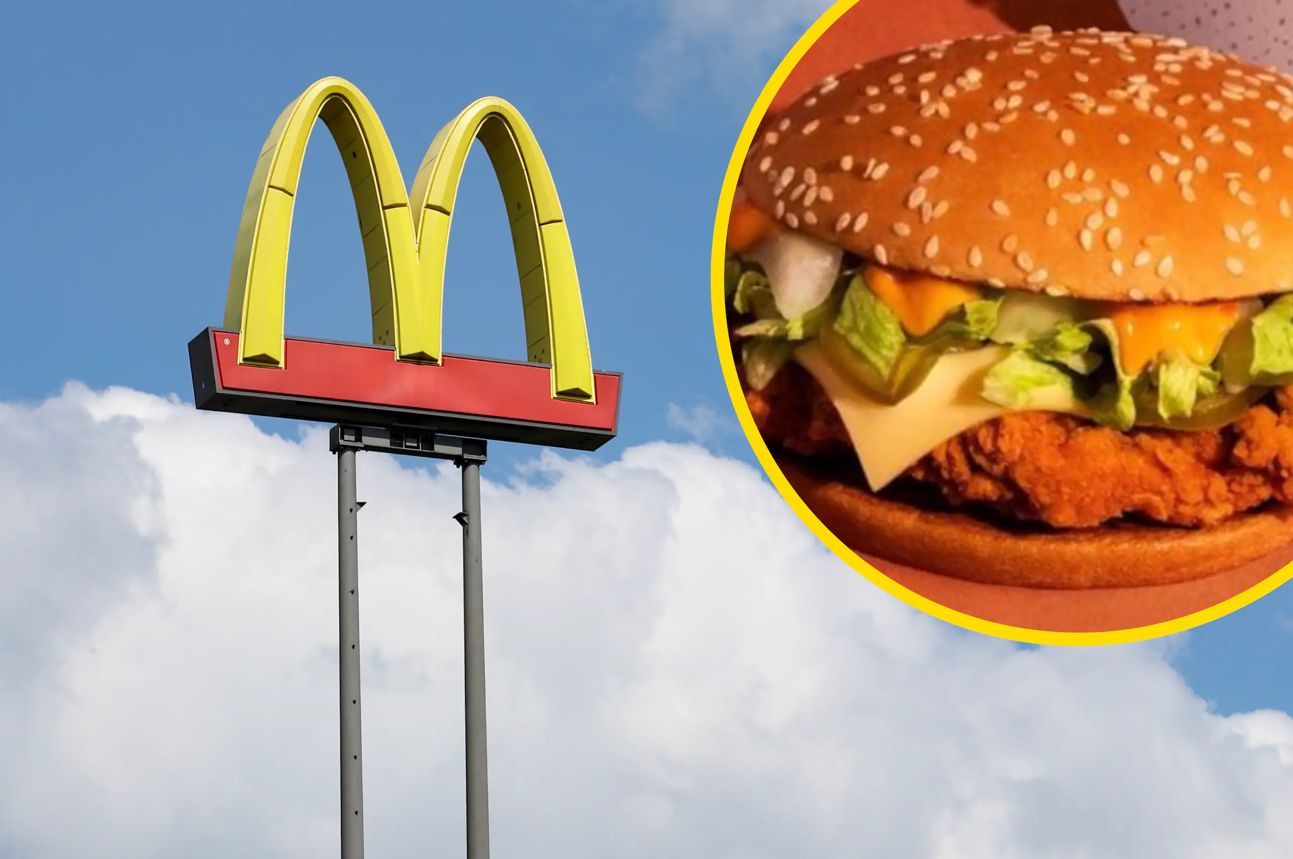 McDonald's is releasing its spiciest ever burger in collaboration with Frank's hot sauce