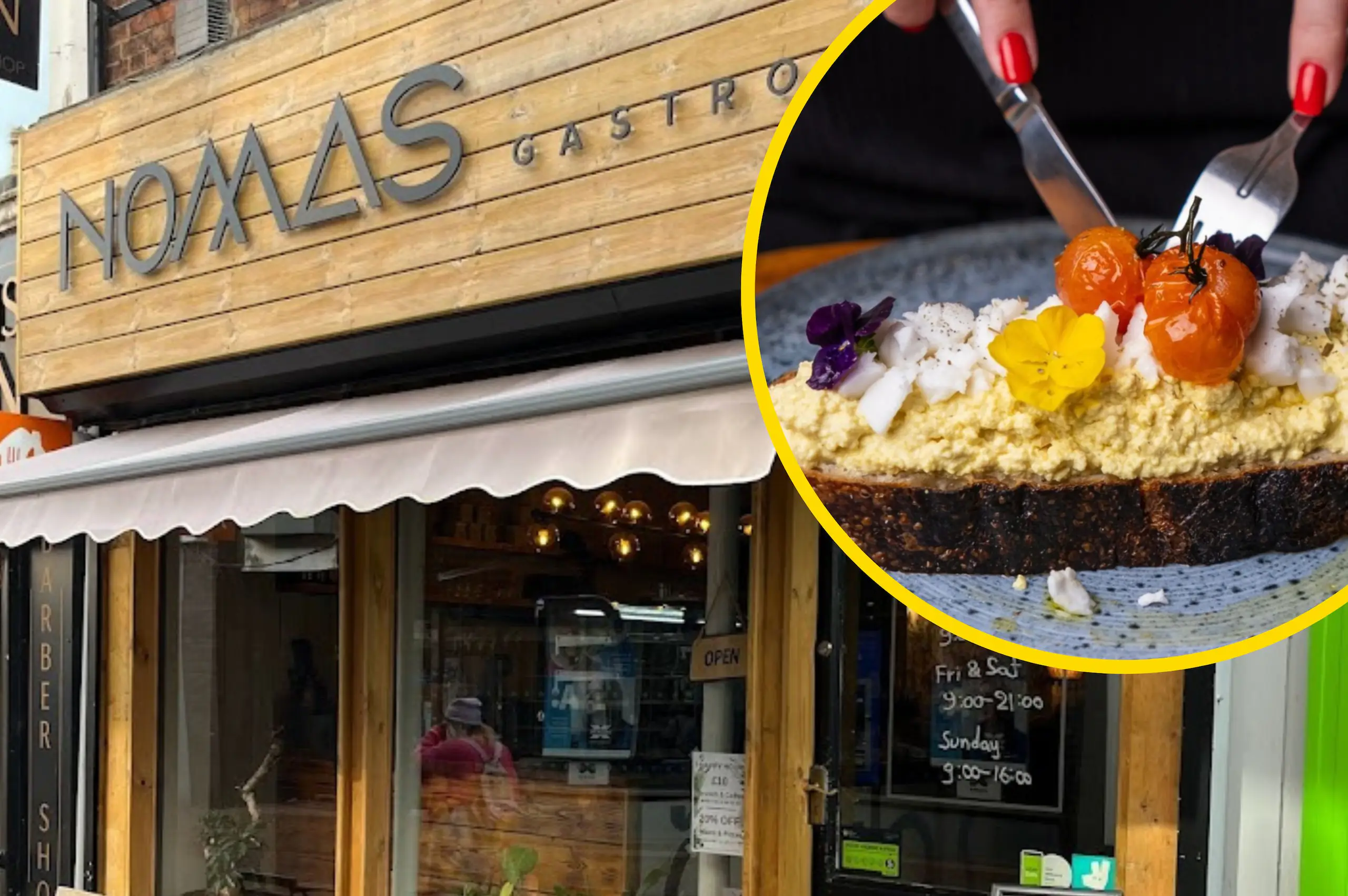Vegan cafe divides opinion as boss forced to serve meat to stay afloat