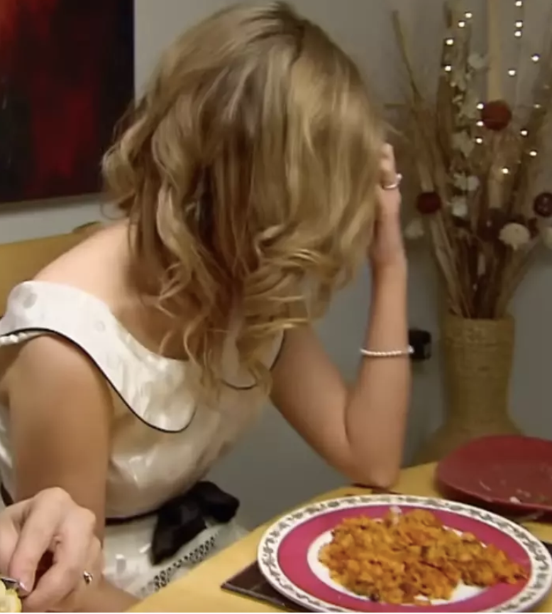 come dine with me georgina christian vegetarian meat