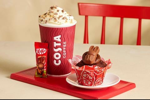 costa kitkat easter drinks coffee club 