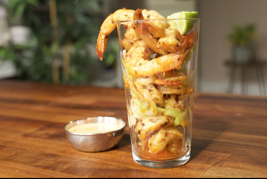 Sichuan Chilli Crisp Pint of Prawns