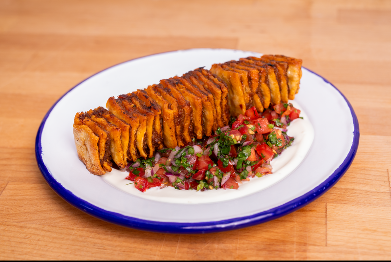 Air Fryer Beef Taco Kebabs