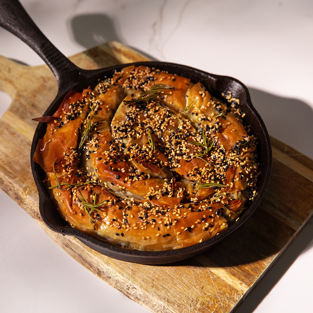 Helen Graham's Chestnut, Tamarind and Shiitake Borek 