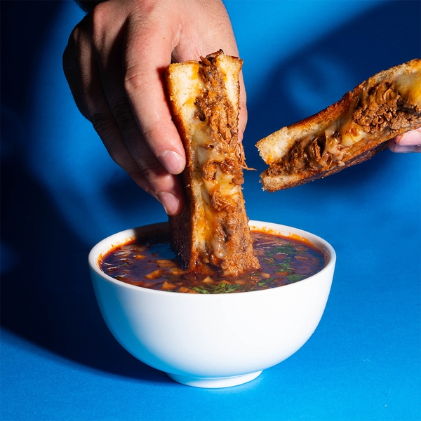 Birria Beef Grilled Cheese 