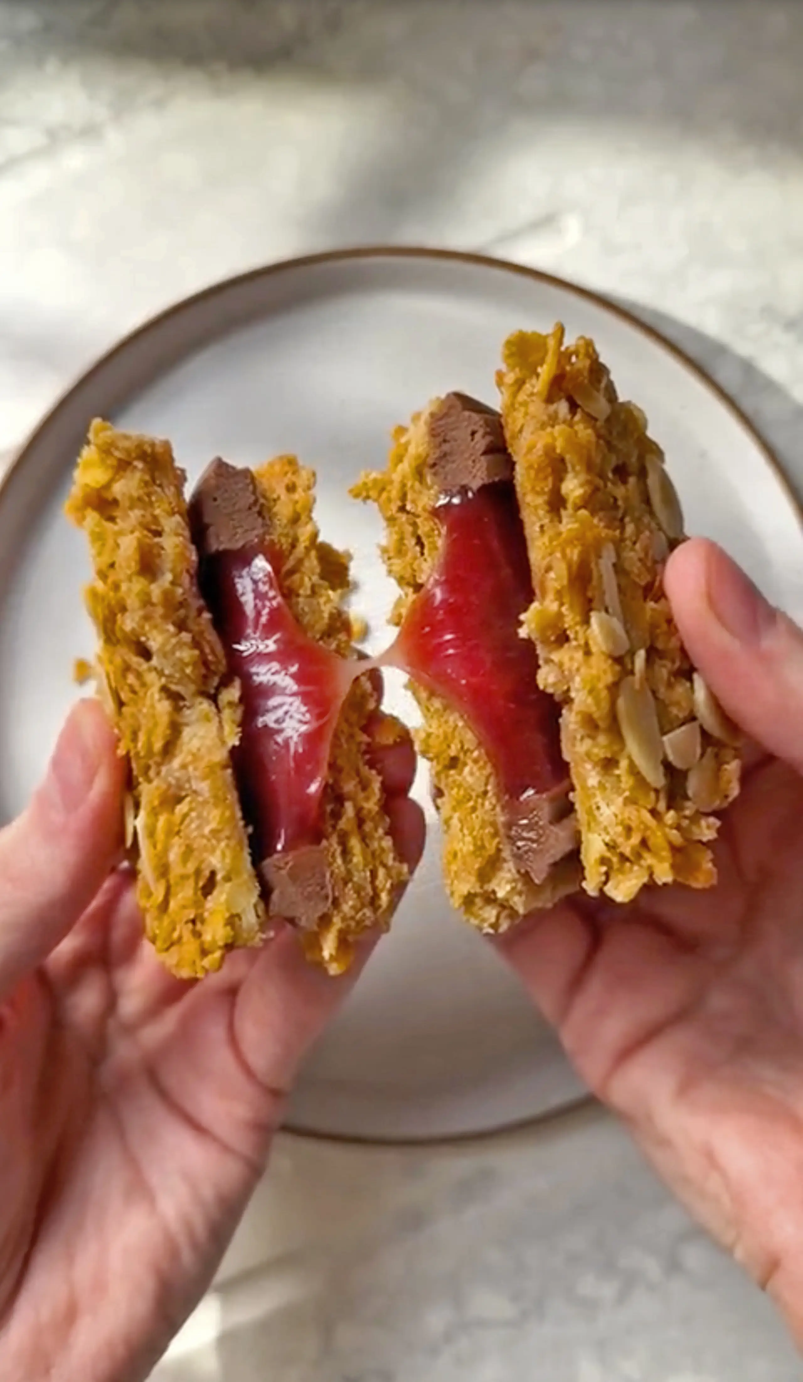 Cherry and Chocolate Cornflake Crunch