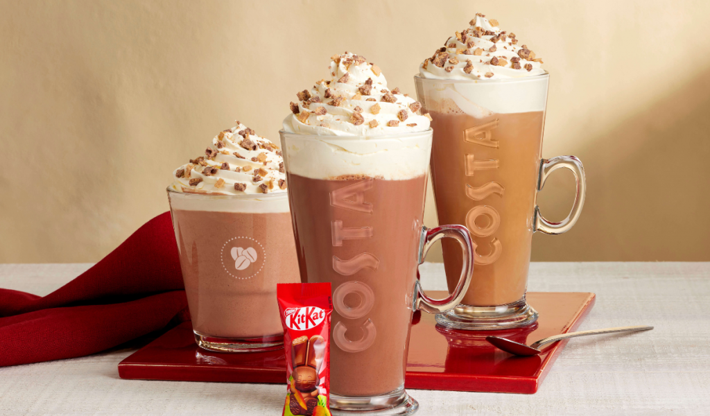 costa kitkat easter drinks coffee club 