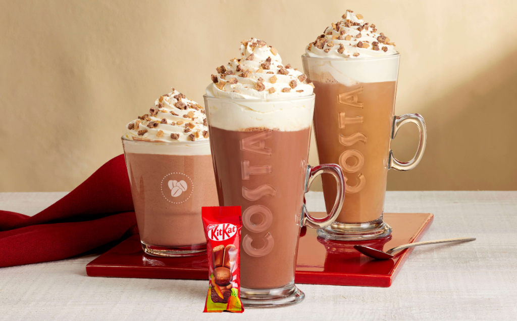 costa kitkat easter drinks coffee club 