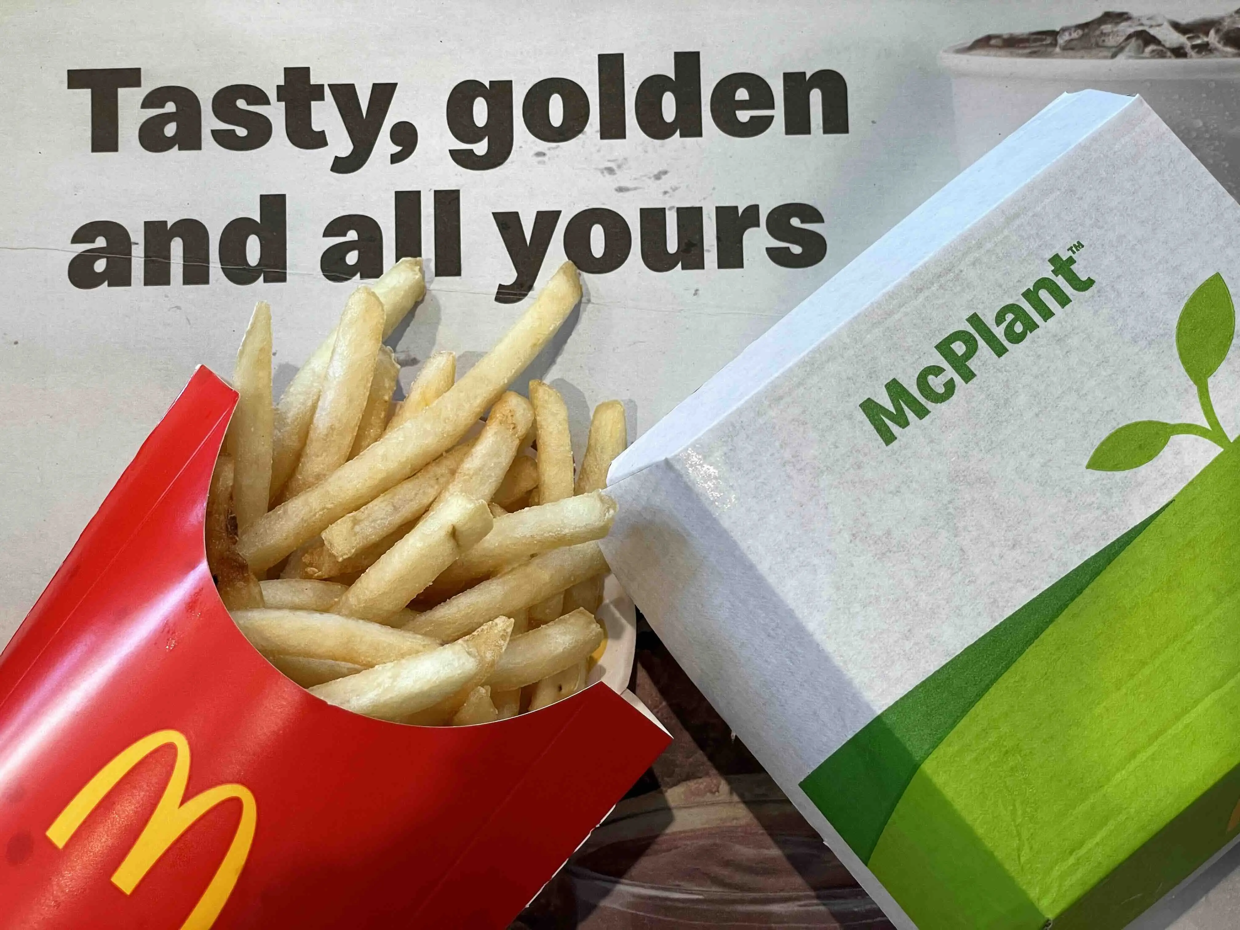The McPlant is the only veggie item to remain (Credit: Getty)