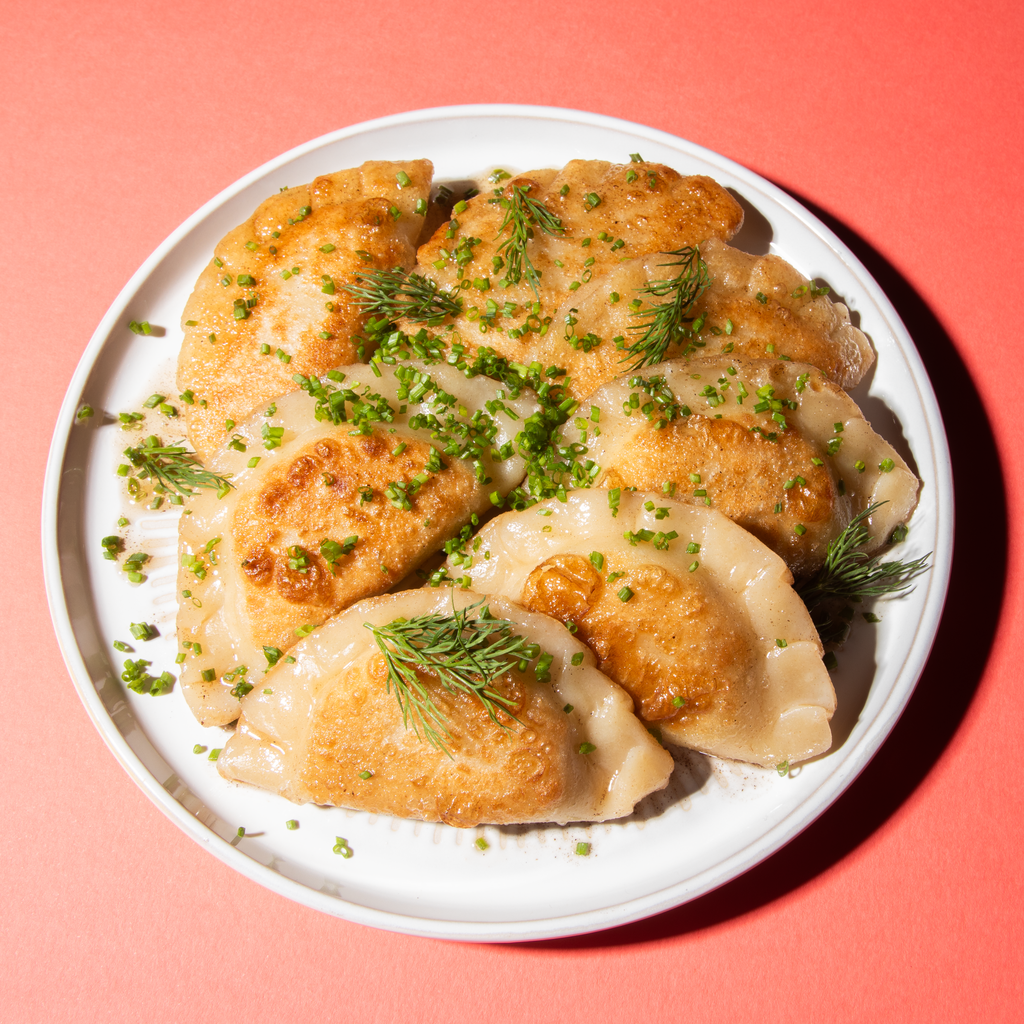 Loaded Baked Potato Pierogi