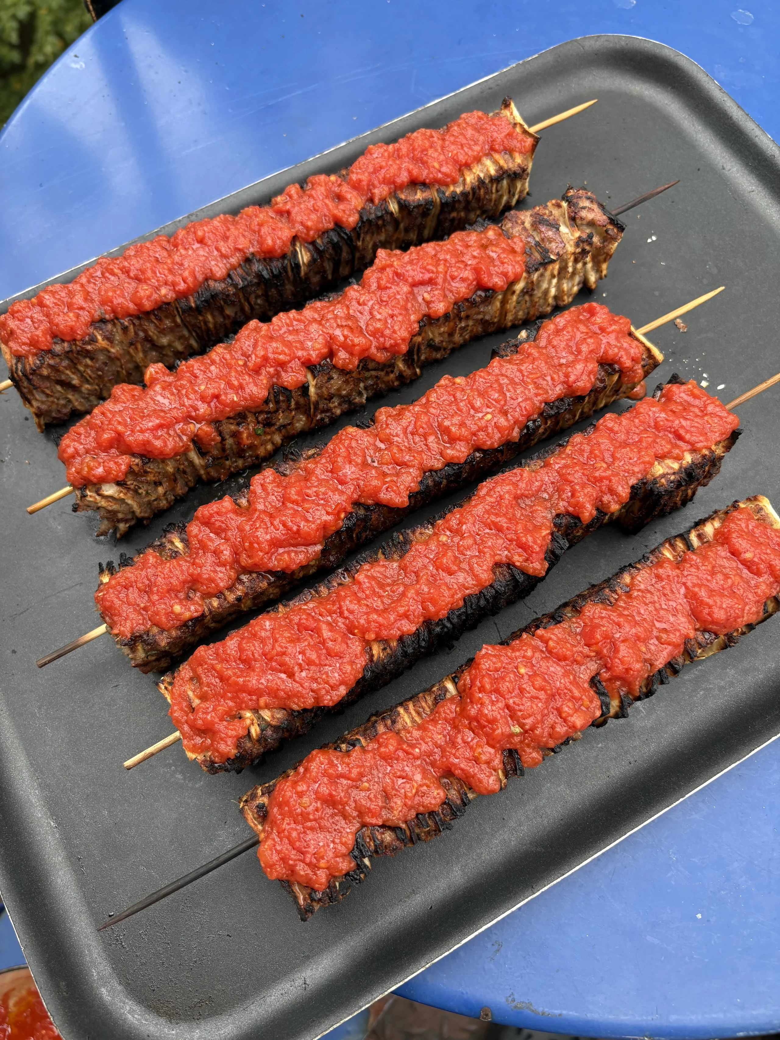 Meatball Marinara Kebabs 