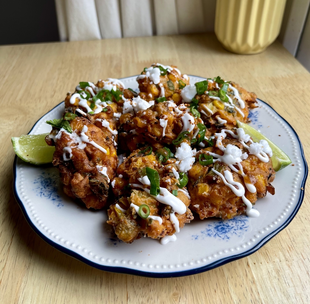 Elote Fritter Bites