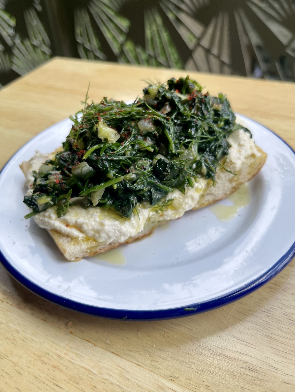 Spanakopita Toast