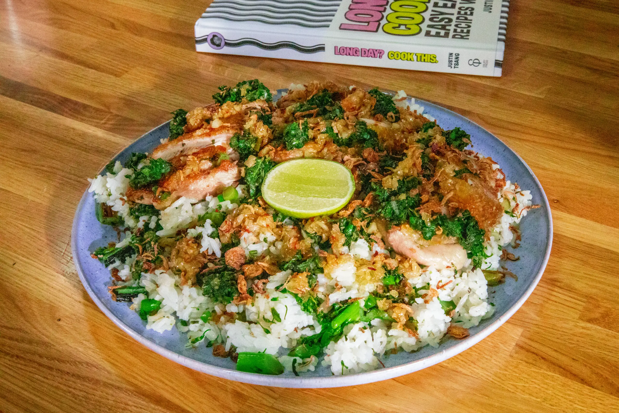 Justin Tsang's Triple Garlic Crispy Chicken 