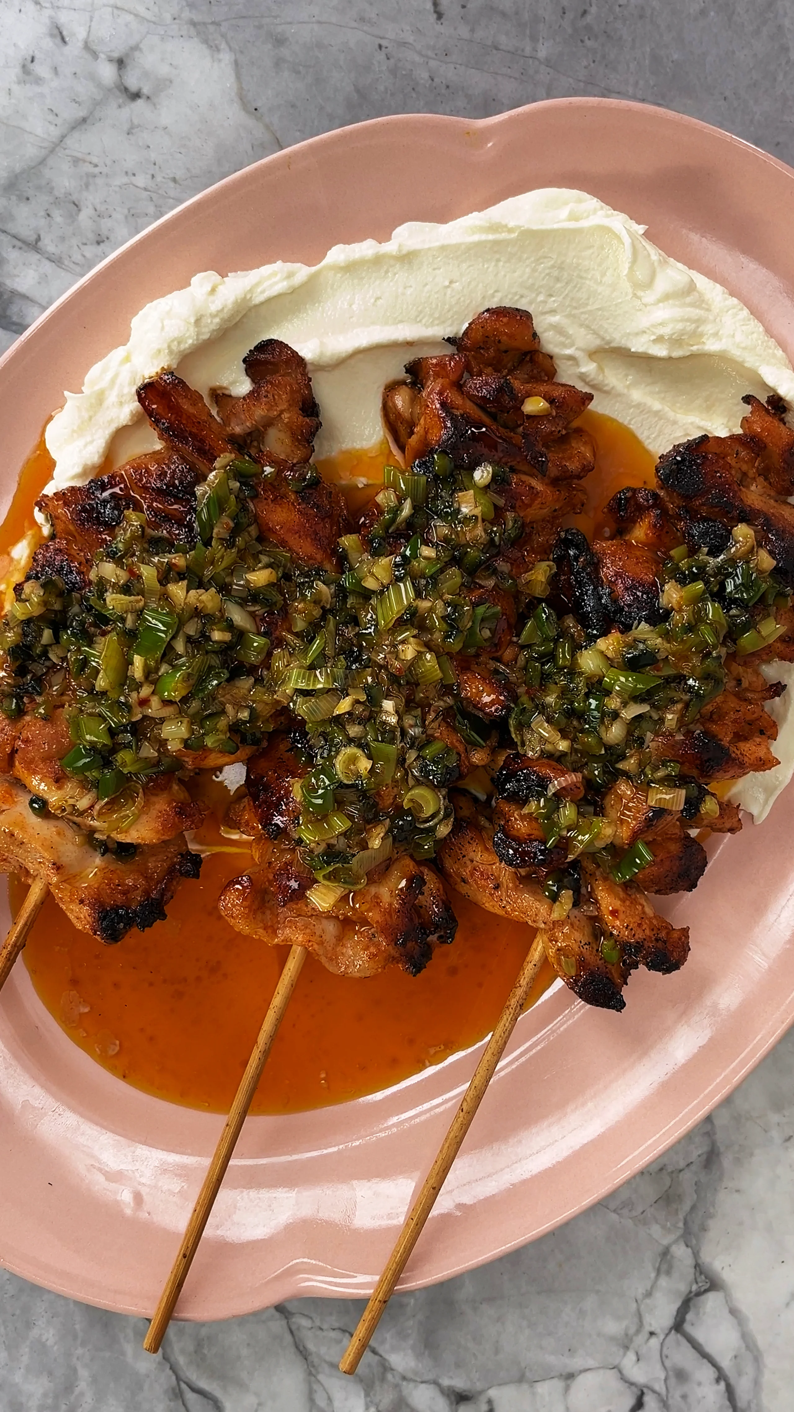 Jalapeño Popper Chicken Skewers 