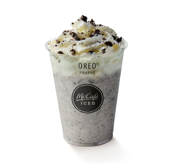 McCafe McDonald's Oreo Frappe 