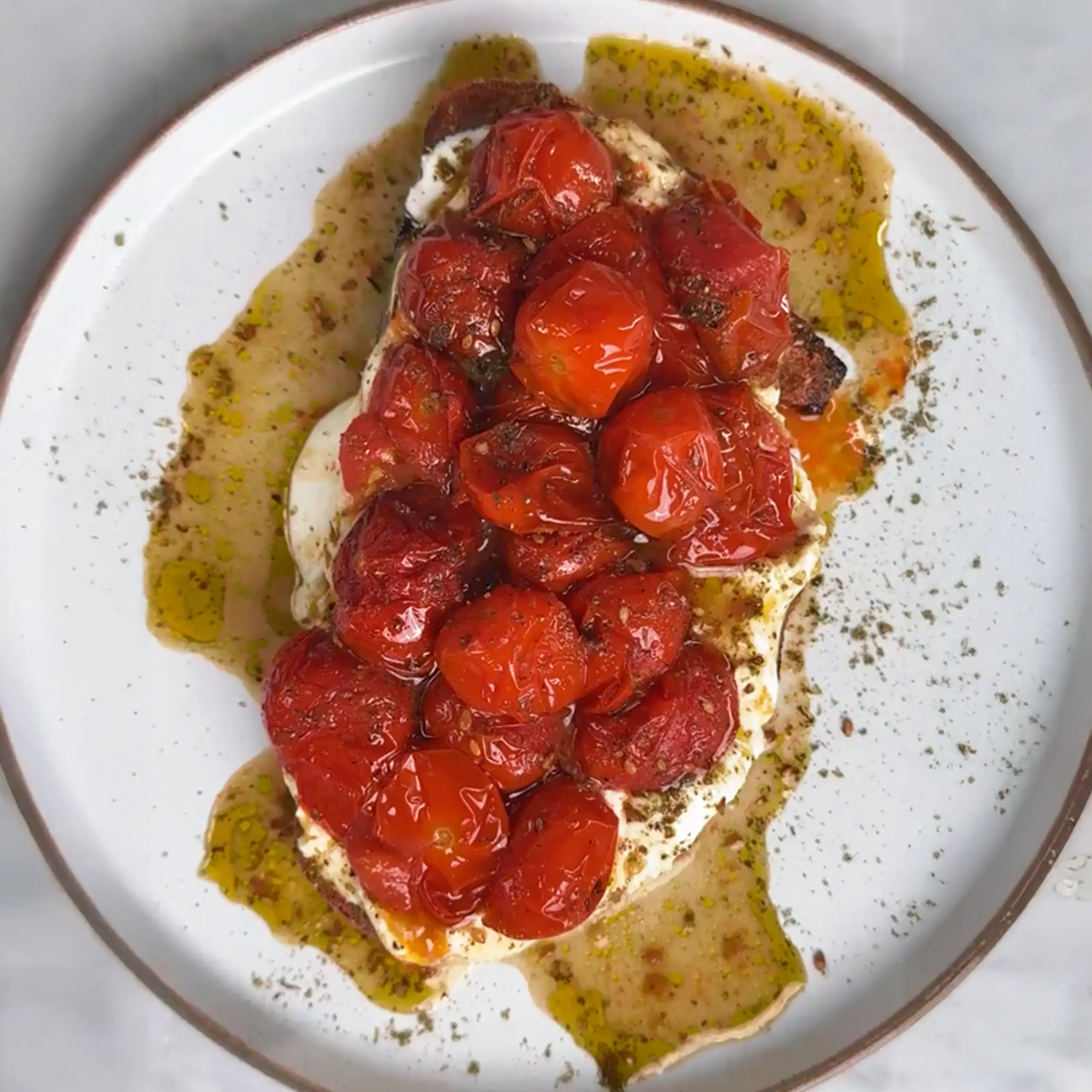 Bursting Tomato & Za'atar Bruschetta 