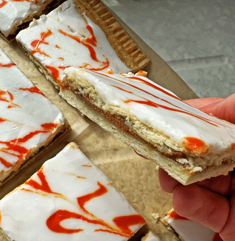 Pumpkin Spice Pop Tart Slabs