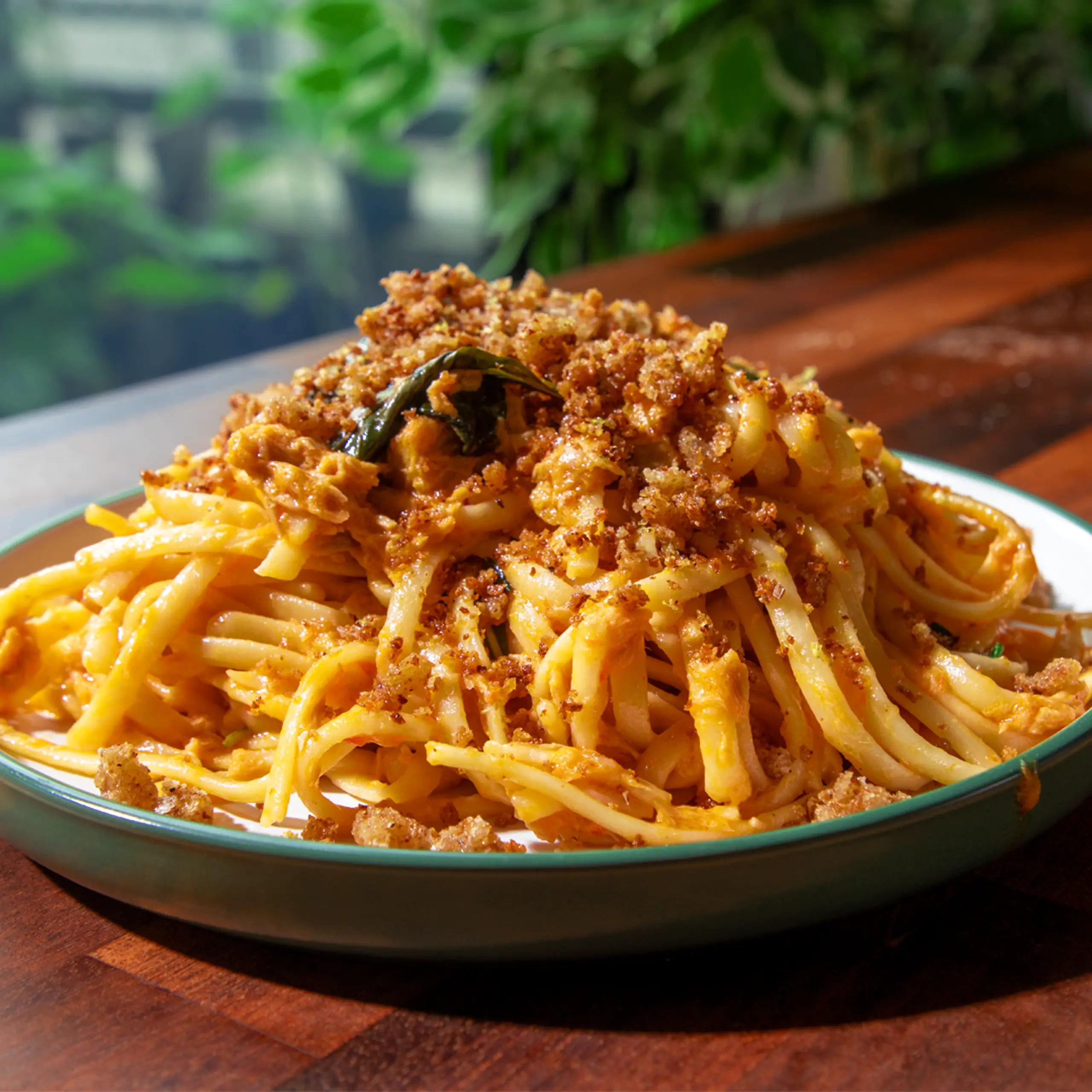 Dough Hands Chilli Tuna Linguine 