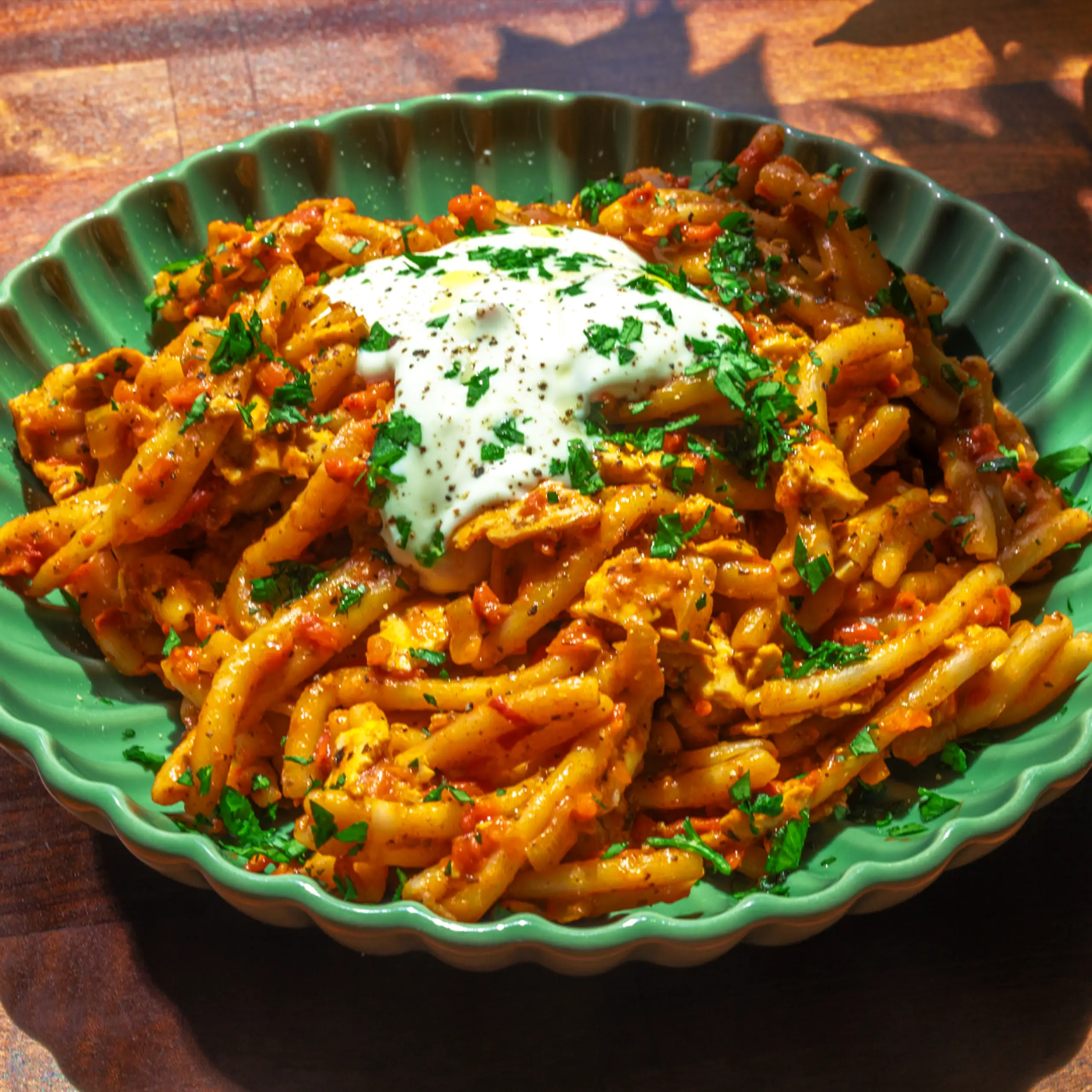 Phitzee's Kebab-Style Ajvar Casarecce
