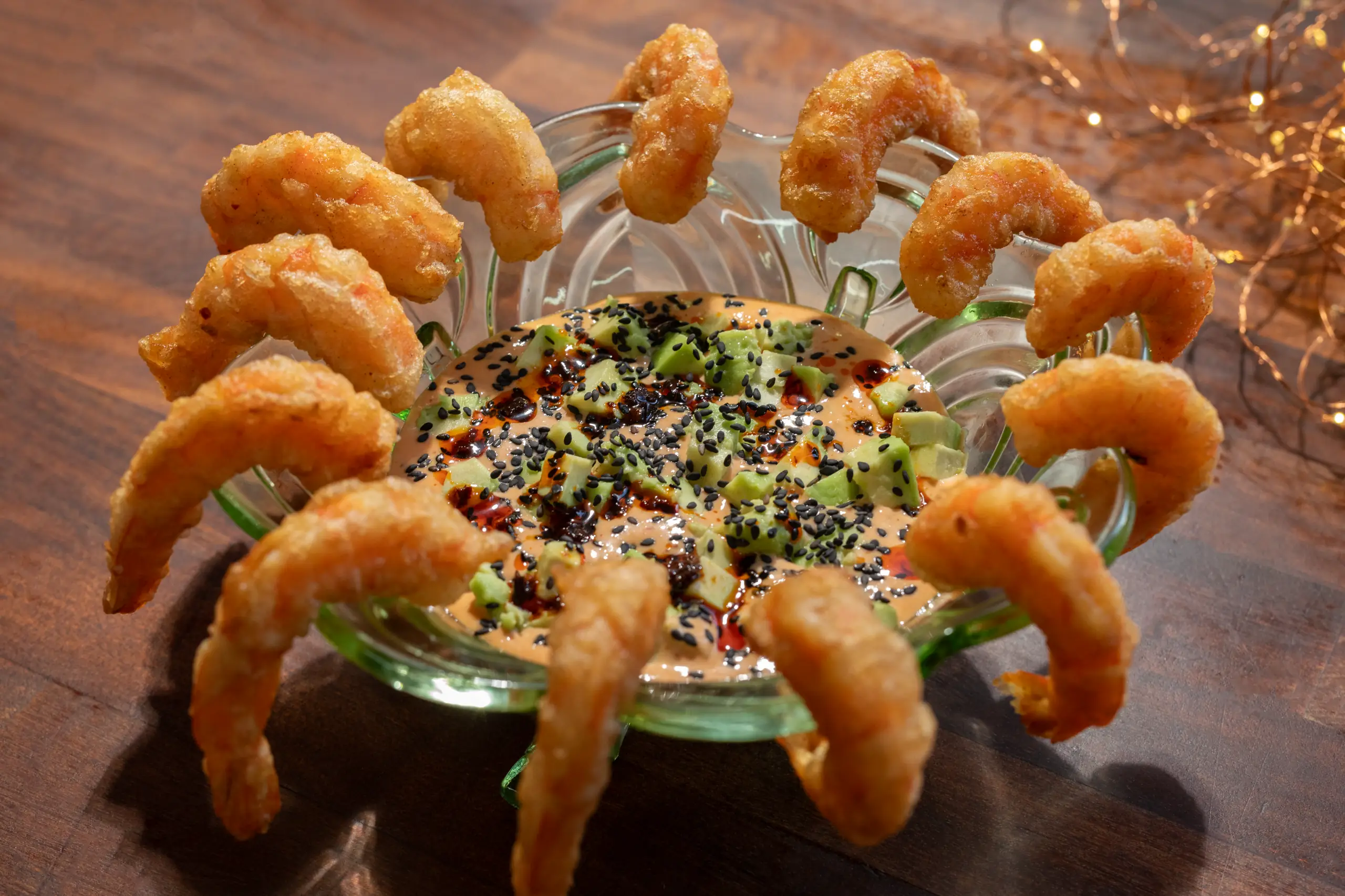 Spicy Tempura Prawn Cocktail