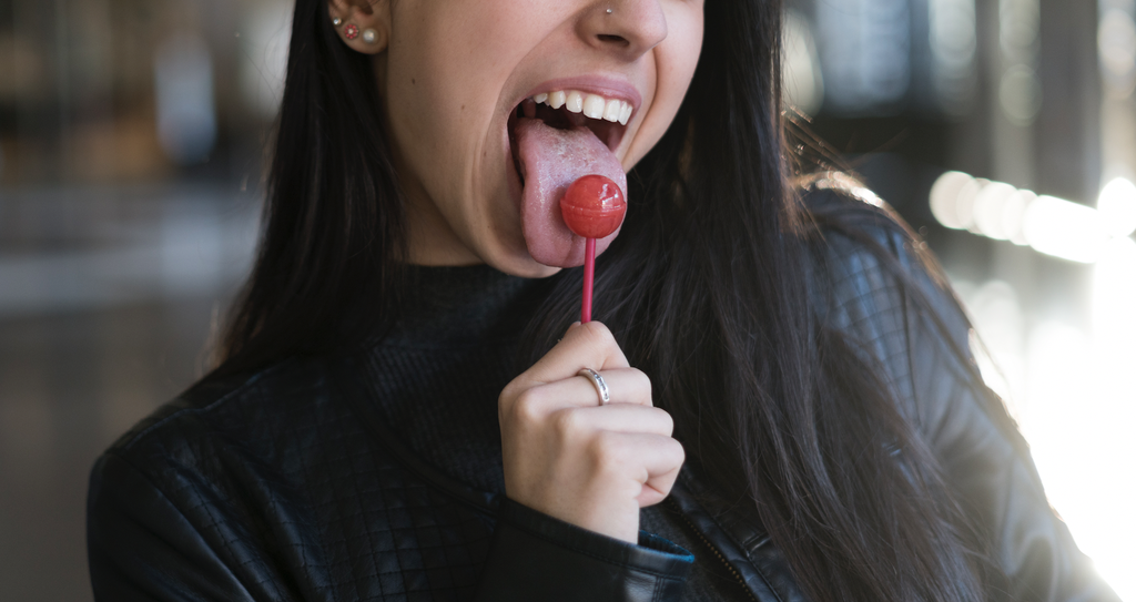 why sour candy sweets tongue sore peel