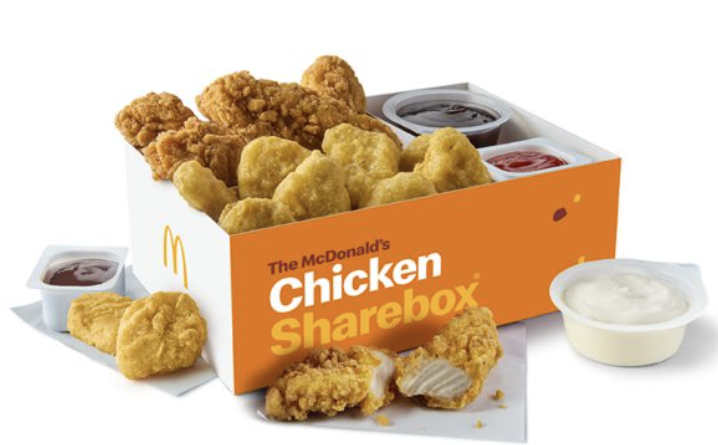 mcdonalds new menu chicken sharebox