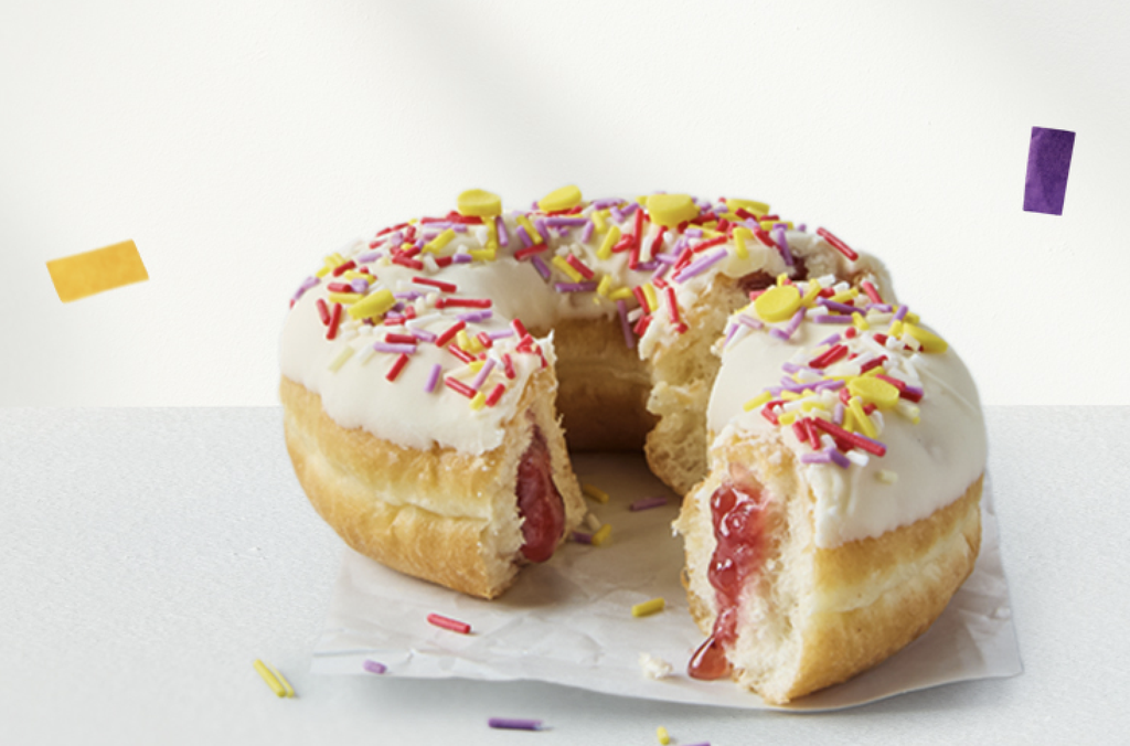 mcdonalds 50th birthday menu donut 