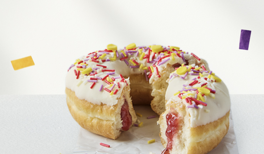 mcdonalds 50th birthday menu donut 