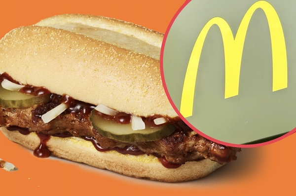 The McRib is back - As McDonald's launches seven new menu items today