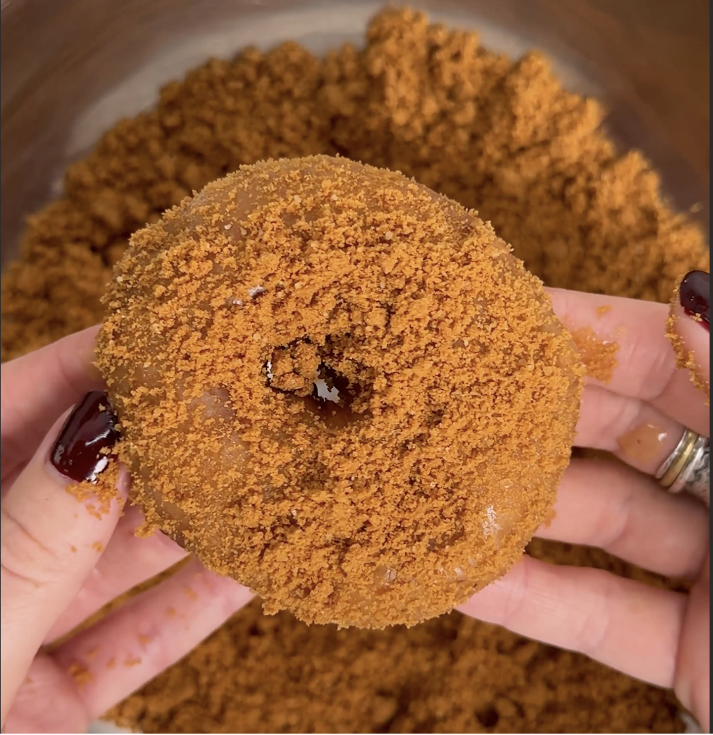 Apple Ring Biscoff Doughnuts