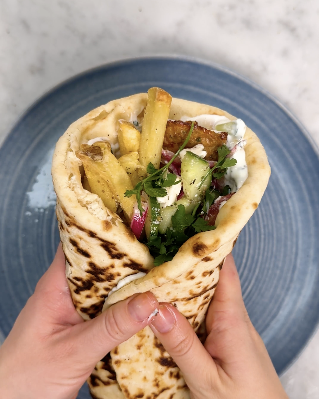 Greek Chicken Kebabs