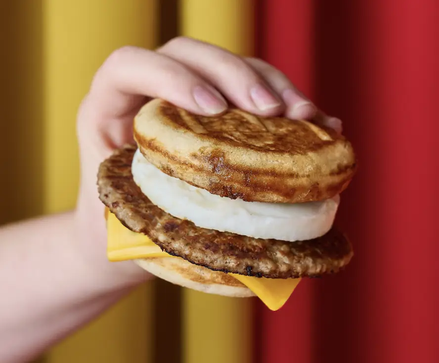 People have been begging Maccies to launch McGriddles in the UK (Credit: McDonald's)