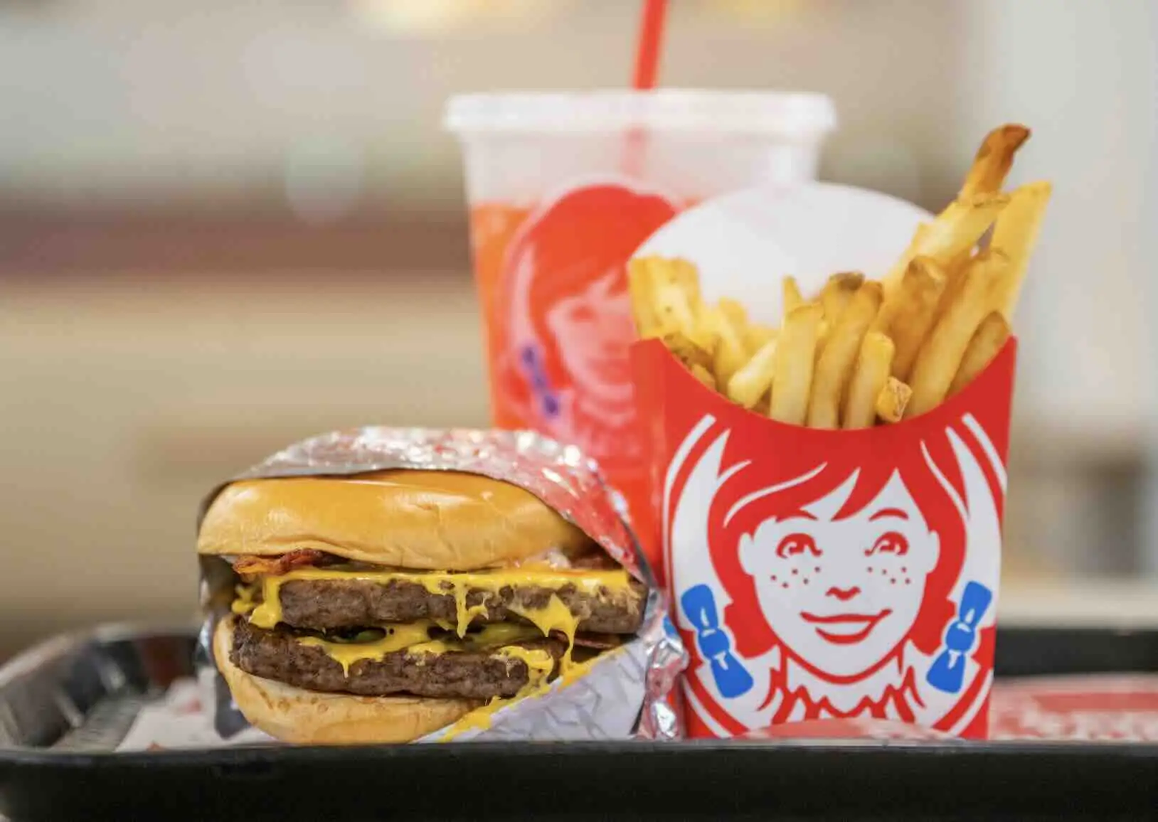 Imagine being paid to eat this? Win, win. (Credit: Wendy's)