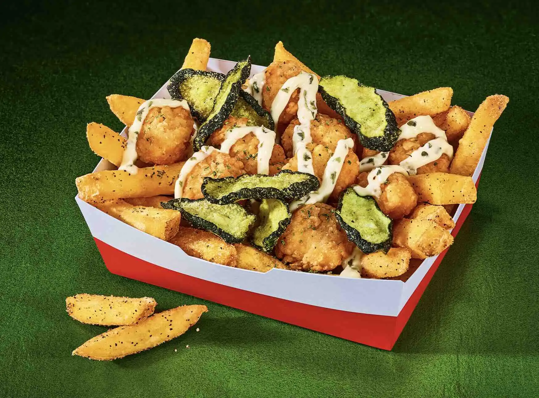 Who could say no to pickle fries? (Credit: KFC)