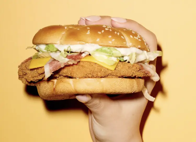 A bacon and cheese loaded McCrispy also joins the lineup (Credit: McDonald's)