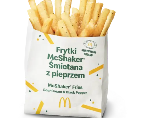 Polish shaker fries also sound incredible (Credit: McDonald's)