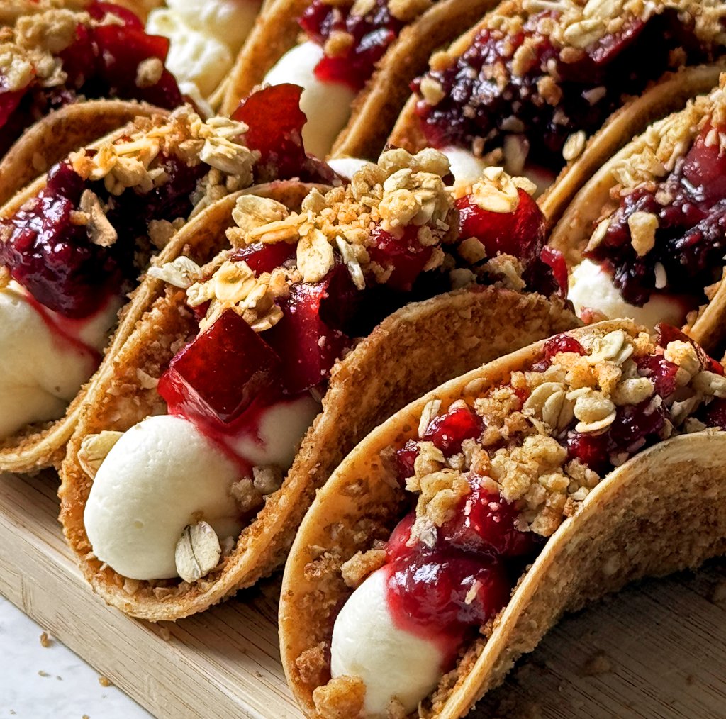 Autumn Crumble Tacos